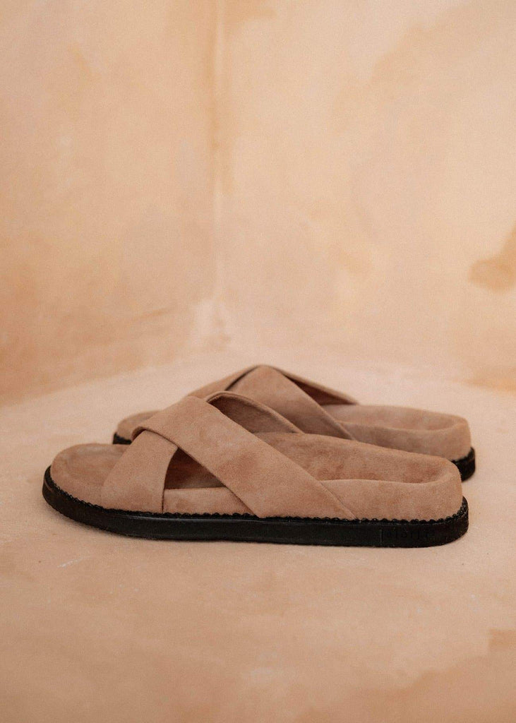 Womens Dark Sand Sandals - Alor The Label