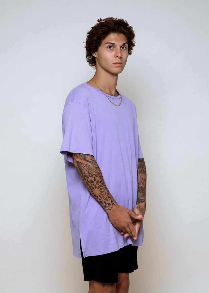 Oversized T - Lilac - Alor The Label