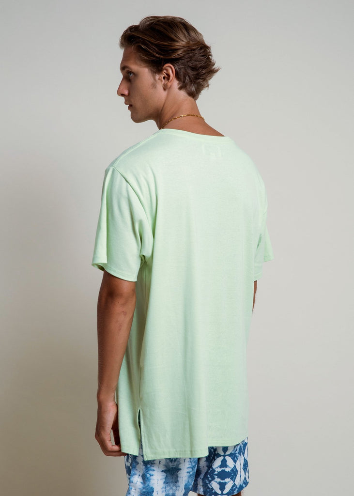 Oversized T - Lime Green - Alor The Label